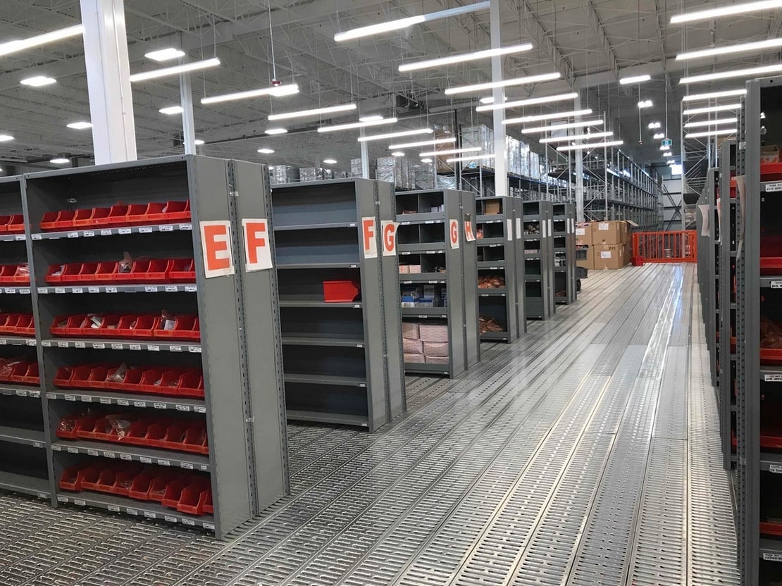 Warehouse flooring